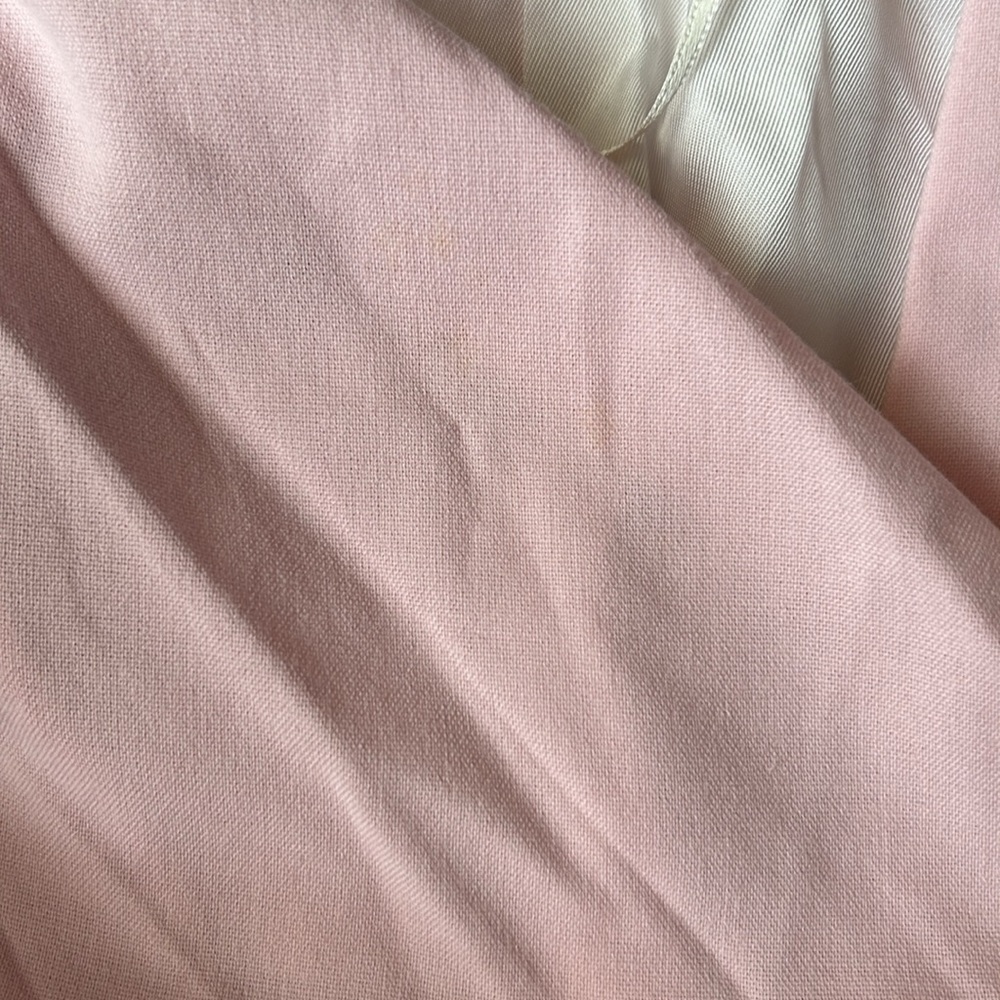 ZARA DRAPED BLAZER DRESS Barbiecore Barbie Core Mini Twist Front Sz S - Picture 13 of 16